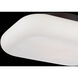 Alma LED 11 inch Satin Nickel Flush Mount Ceiling Light