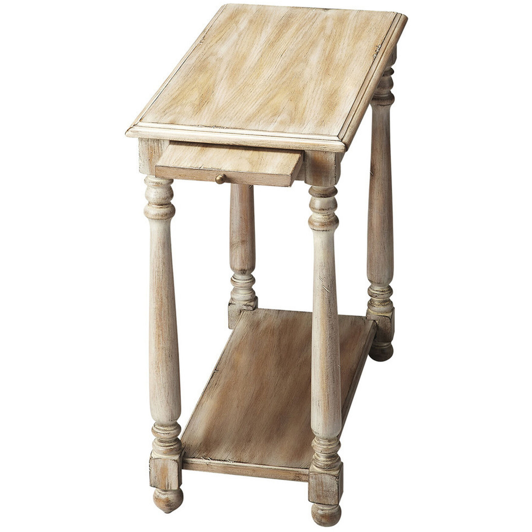 Masterpiece Devane  Driftwood Chairside Chest