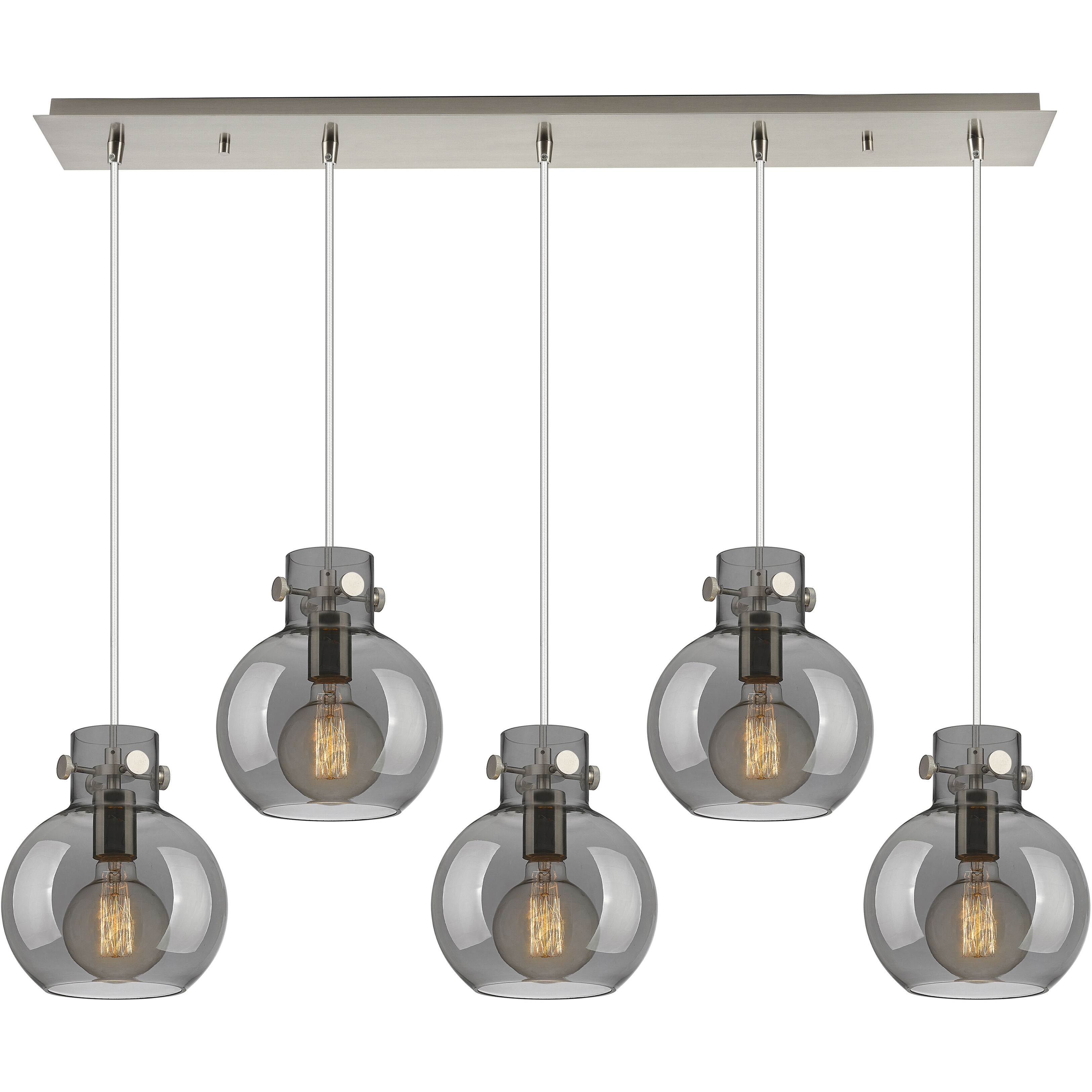 Newton Sphere 5 Light 39.75 inch Island Light