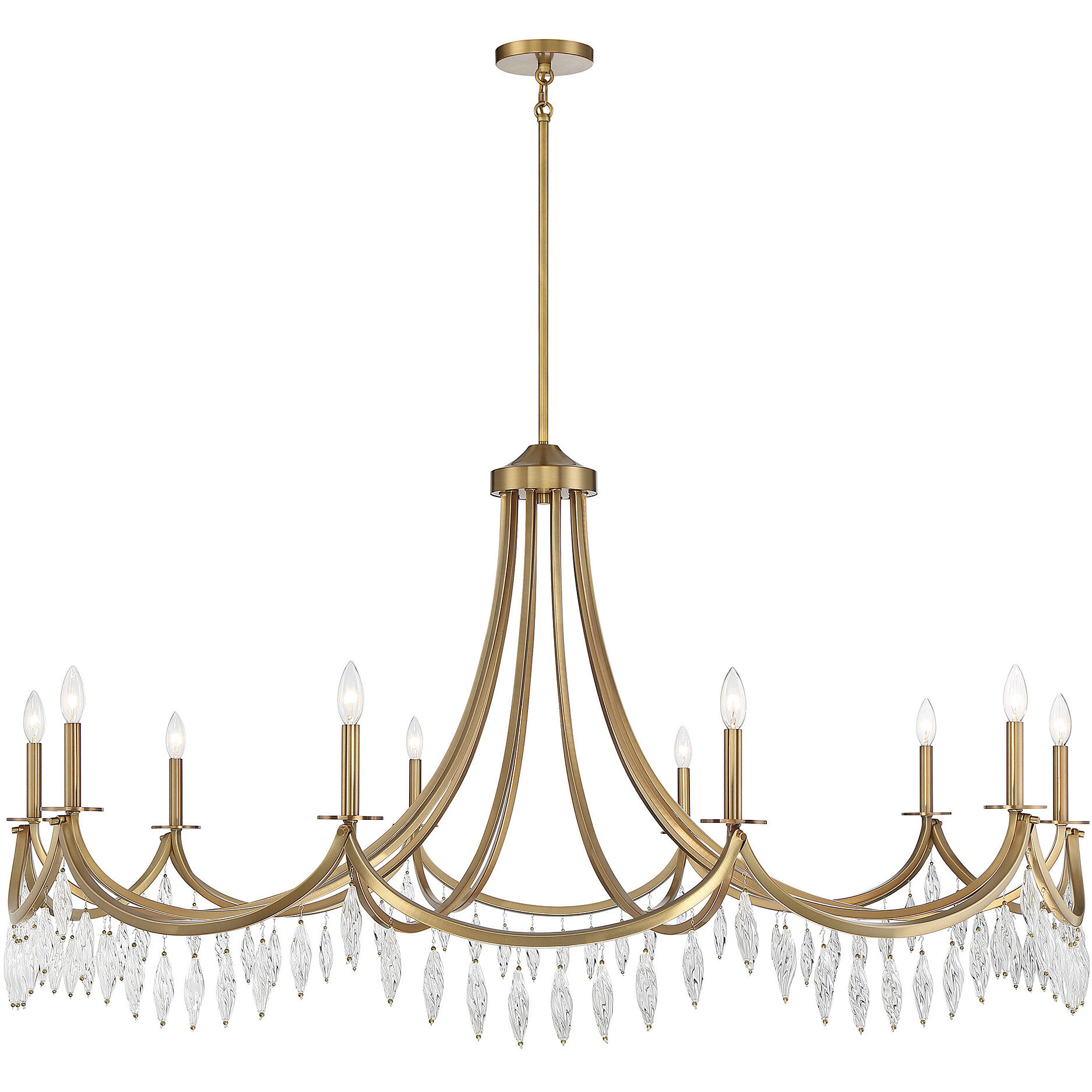 Kameron 10 Light 60.00 inch Chandelier