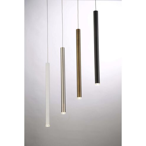 Navada LED 1 inch Brass Pendant Ceiling Light, Medium