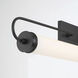 Tellie LED 25.25 inch Black Vanity Light Wall Light