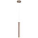 Baldwin LED 2 inch Champagne Pendant Ceiling Light