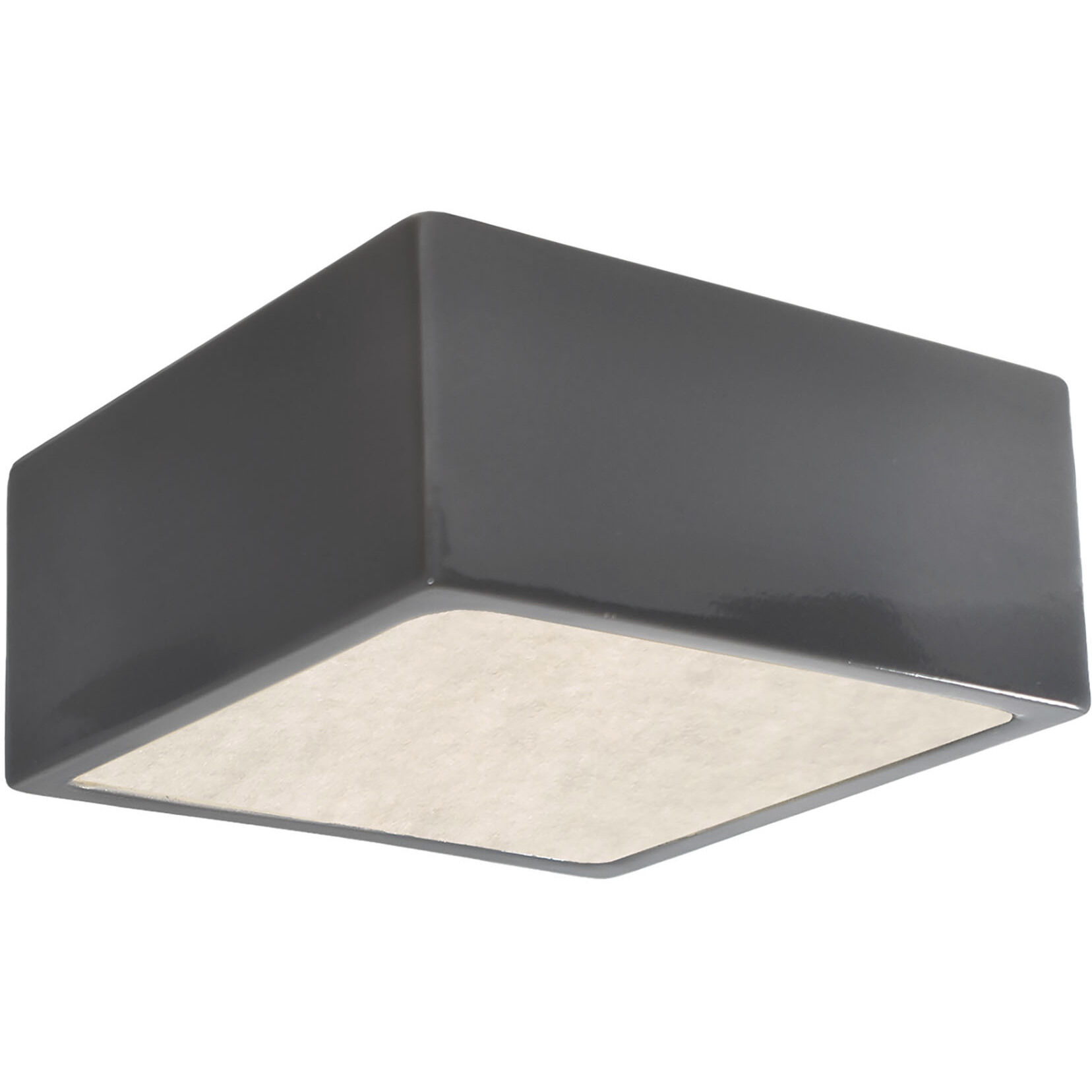 Radiance Collection LED 8.25 inch Hammered Brass Flush-Mount Ceiling Light