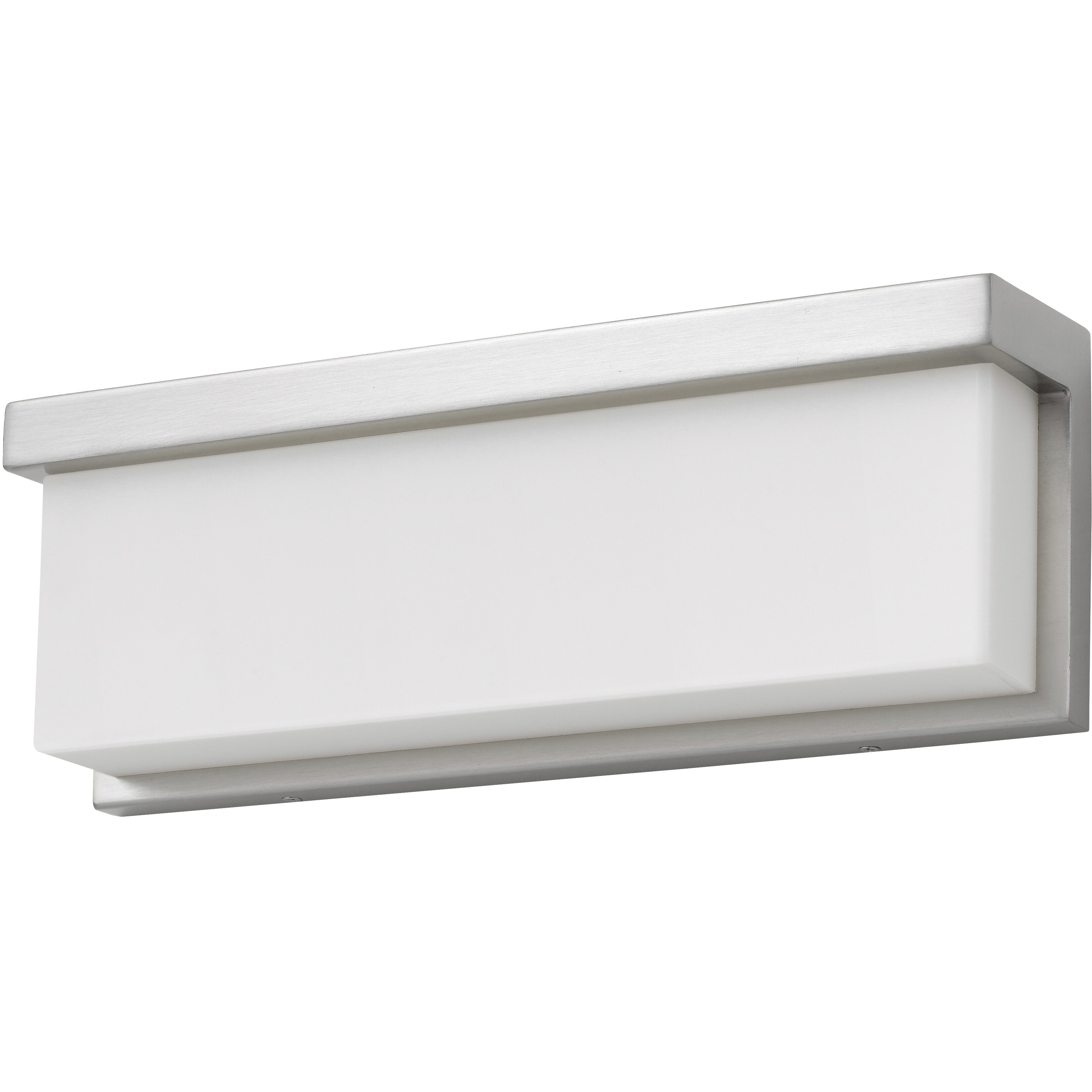 Almeria LED 13.25 inch Brushed Steel Vanity Light Wall Light