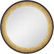 Anya 30 X 30 inch Anodized Black LED Mirror