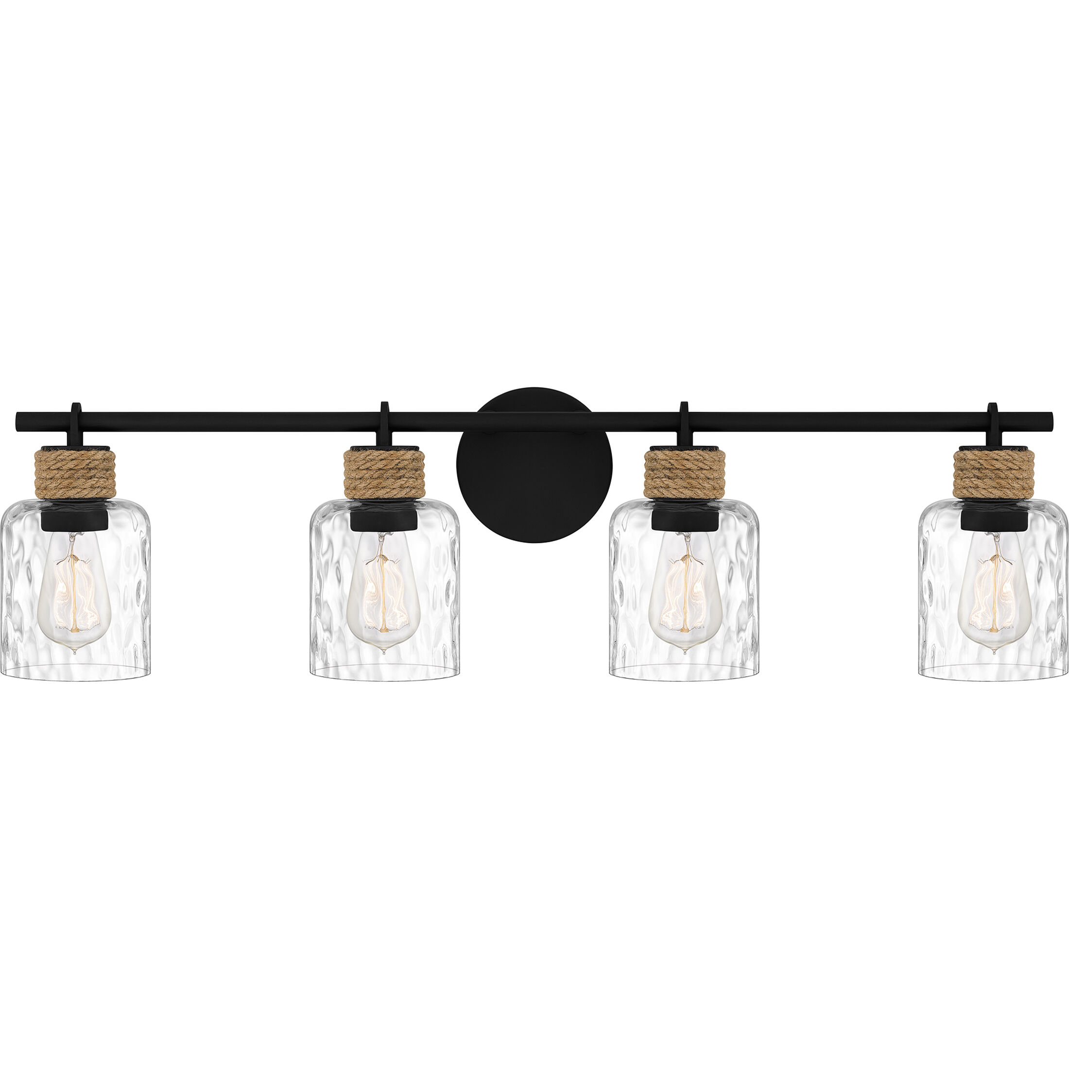 Baltic 4 Light 33.75 inch Bathroom Vanity Light