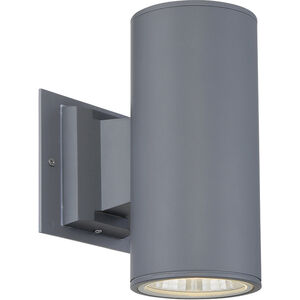 Ontario LED 9 inch Grey Outdoor Wall Mount