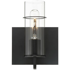 Pista LED 6 inch Black Wall Sconce Wall Light