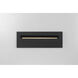 Peek 7 watt Black Outdoor Step Light