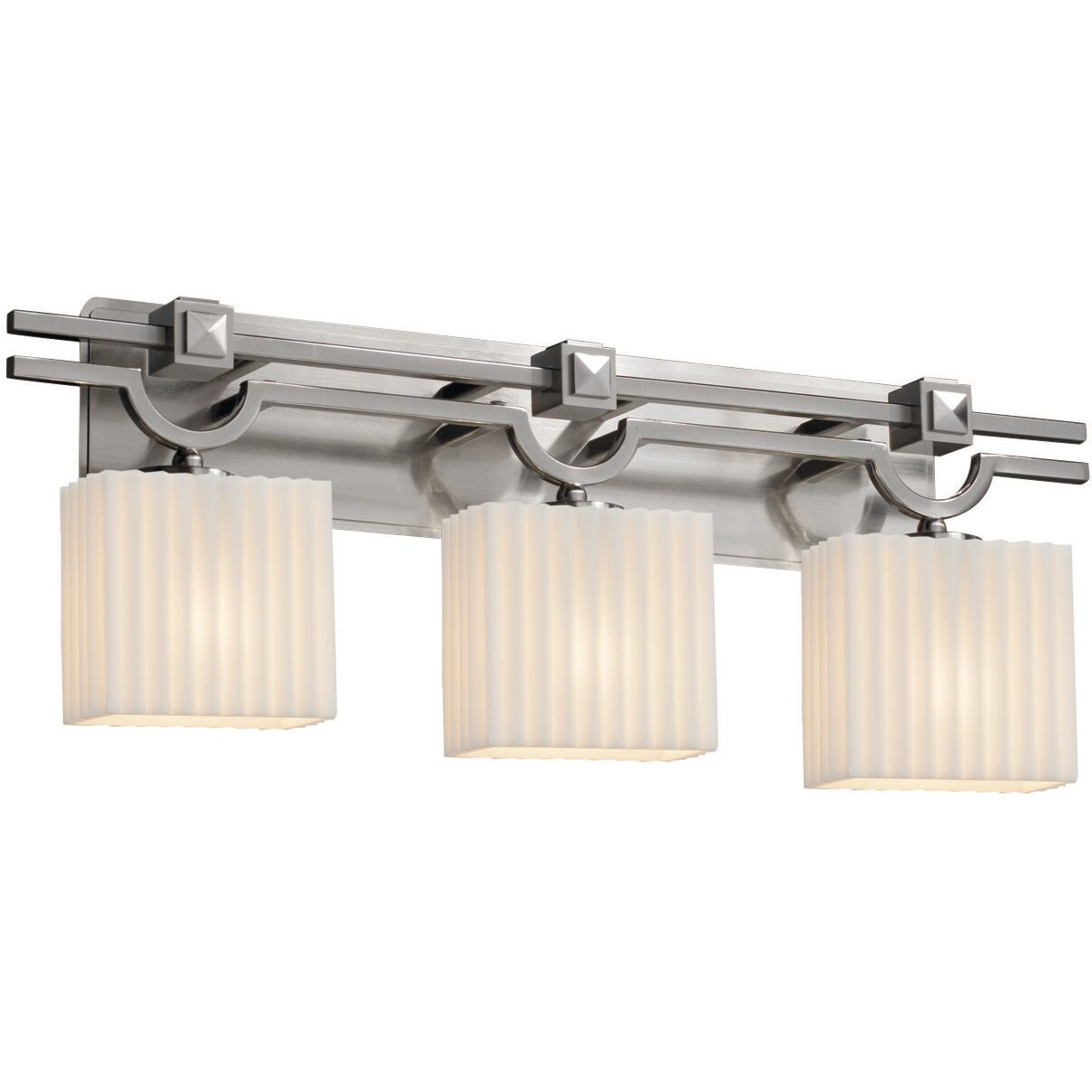 Porcelina 3 Light 29.00 inch Bathroom Vanity Light