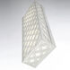 Clover 1 Light 21 inch Aged Silver Outdoor LED Wall Sconce