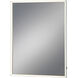 Lumo 32 X 24 inch Silver Mirror, Medium