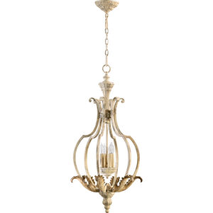 Florence 4 Light 17 inch Persian White Mini Chandelier Ceiling Light