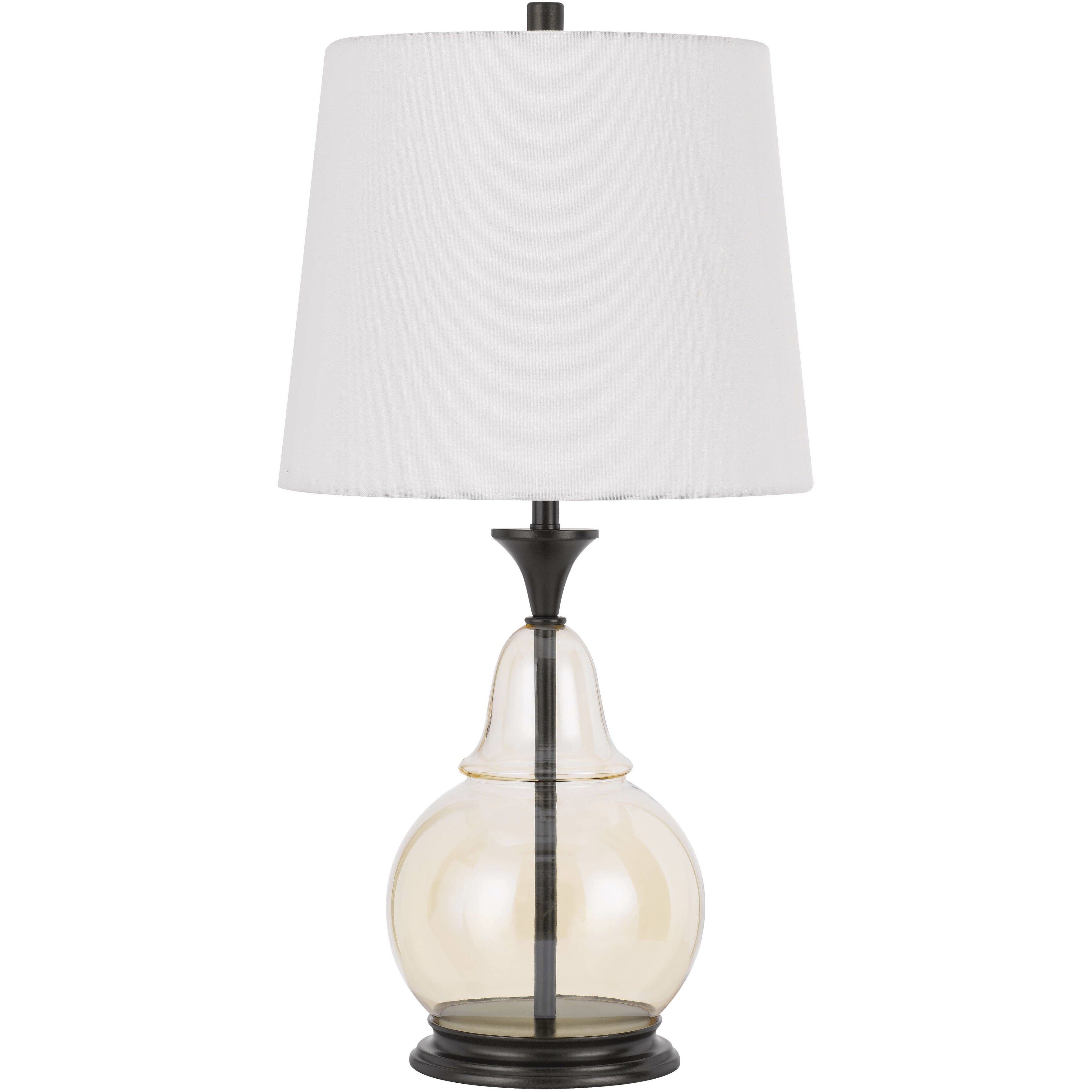 Kittery 28 inch 150.00 watt Clear/Dark Bronze Table Lamp Portable Light