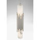 Venna 1 Light 3 inch Polished Nickel Standard Pendant Ceiling Light