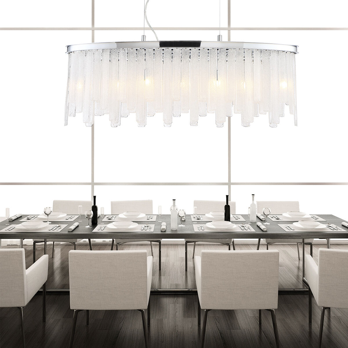 Candice 6 Light 16 inch Chrome Chandelier Ceiling Light