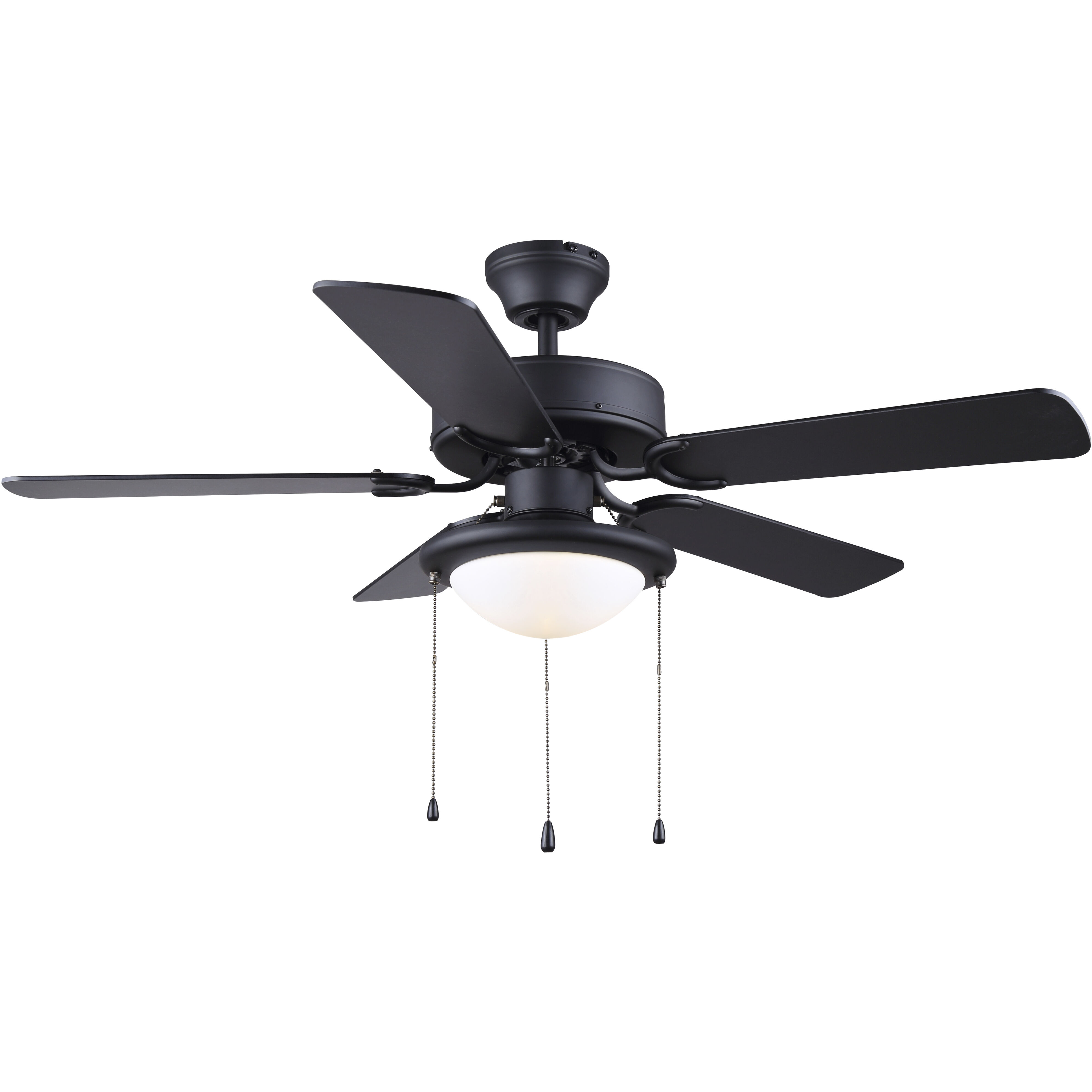 Eclipse 42 inch Black Indoor Ceiling Fan