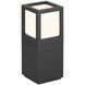 Beacon 9 watt Black Outdoor Bollard