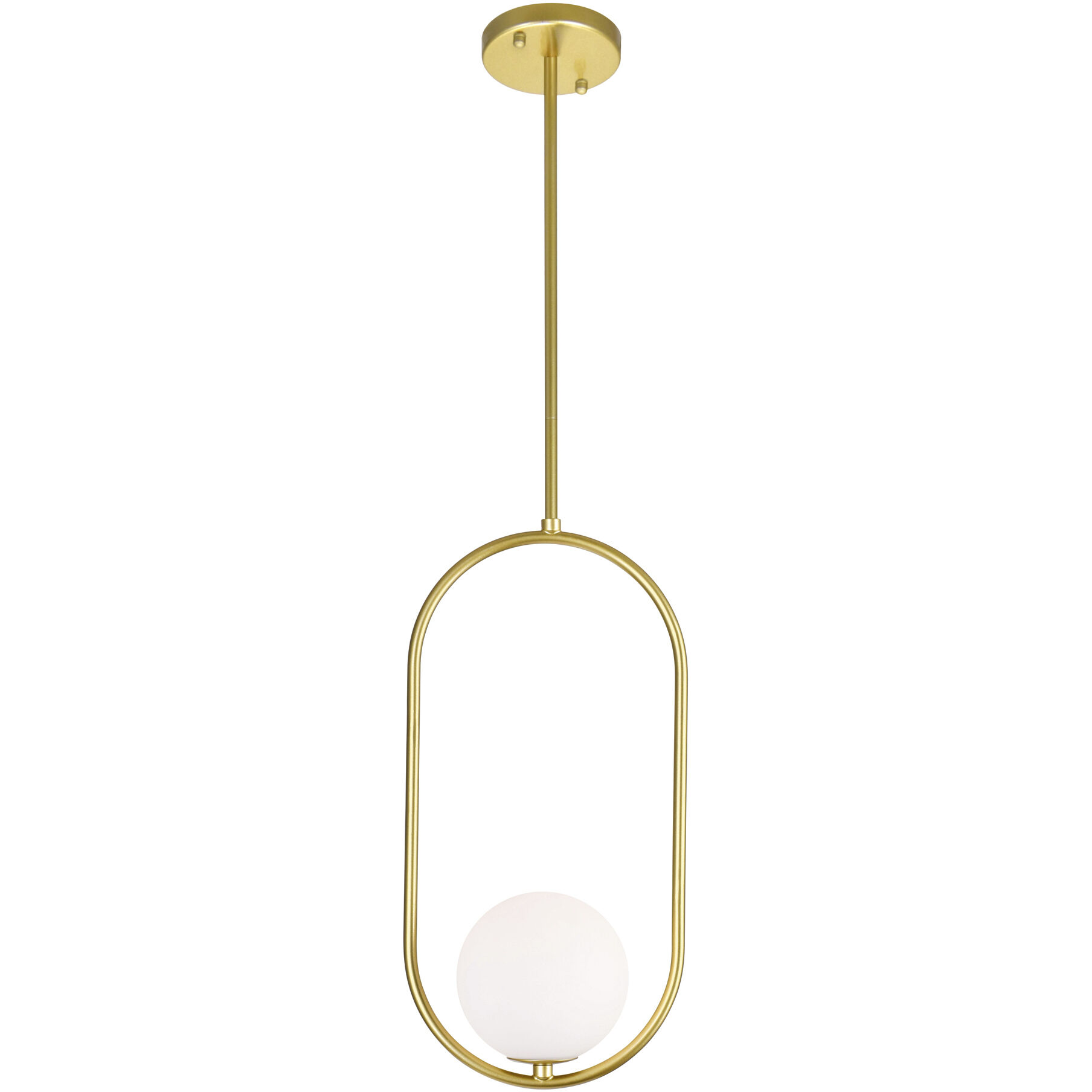 Celeste LED 8 inch Medallion Gold Down Mini Pendant Ceiling Light