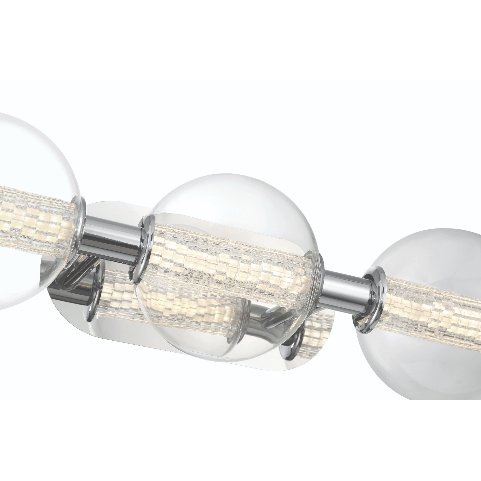 Atomo LED 24.75 inch Chrome Vanity Light Wall Light