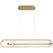 Demark 1 Light 6.50 inch Island Light