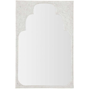 Maryland 42.5 X 28 inch Whitewashed Wood / Clear Mirror Mirror