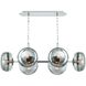 Nottingham 6 Light 21 inch Polished Nickel Chandelier Ceiling Light