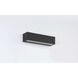 Stripe LED 2.36 inch Black Outdoor Wall Mount