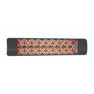 EF50 Series 9 X 8 inch Black Electric Patio Heater in Clover