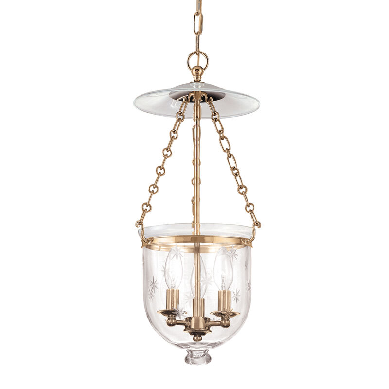 Hampton 3 Light 10.25 inch Pendant