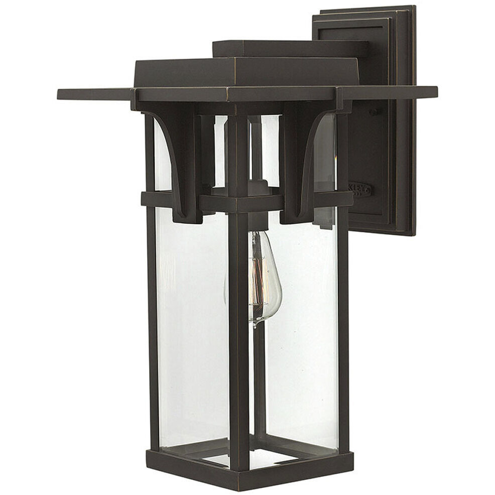 Manhattan Outdoor Wall Mount Lantern, Large