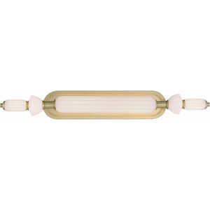 Lansdowne 1 Light 31 inch Gold Vanity Light Wall Light