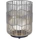 Wallis 21.5 inch 60.00 watt Black Outdoor Portable, Both Indoor/Outdoor