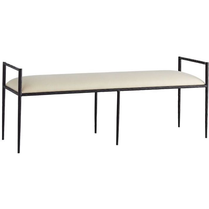 Barbana 22 inch White Bench