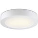 Brant 8.75 inch White Flush Mount Ceiling Light, Small