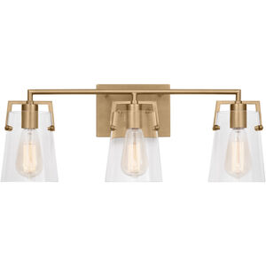 Drew & Jonathan Crofton 3 Light 24.00 inch Bathroom Vanity Light