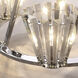 Ricca 15 Light 50.5 inch Chrome Chandelier Ceiling Light