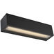 Stripe LED 2.36 inch Black Outdoor Wall Mount