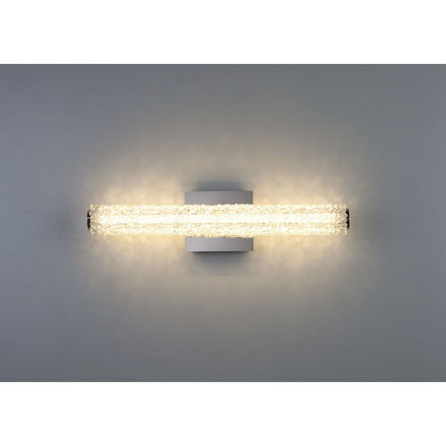 Sassi LED 24 inch Chrome Wall Sconce Wall Light, Medium 