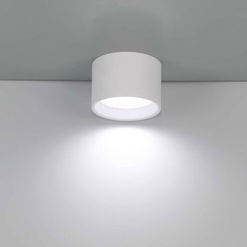 Benton LED 7 inch White Flush Mount Ceiling Light, Small