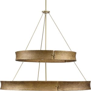 Lusail 13 Light 48 inch Soft Gold Chandelier Ceiling Light, Design Series