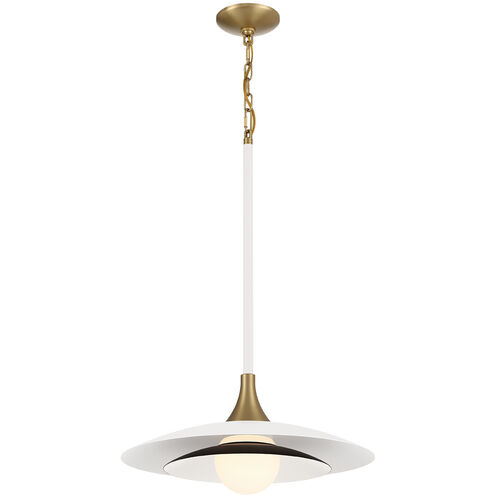 Welsh LED 18 inch White Pendant Ceiling Light