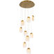 Paget LED 20 inch Gold Chandelier Ceiling Light