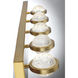 Ryder LED 32.75 inch Black Vanity Light Wall Light