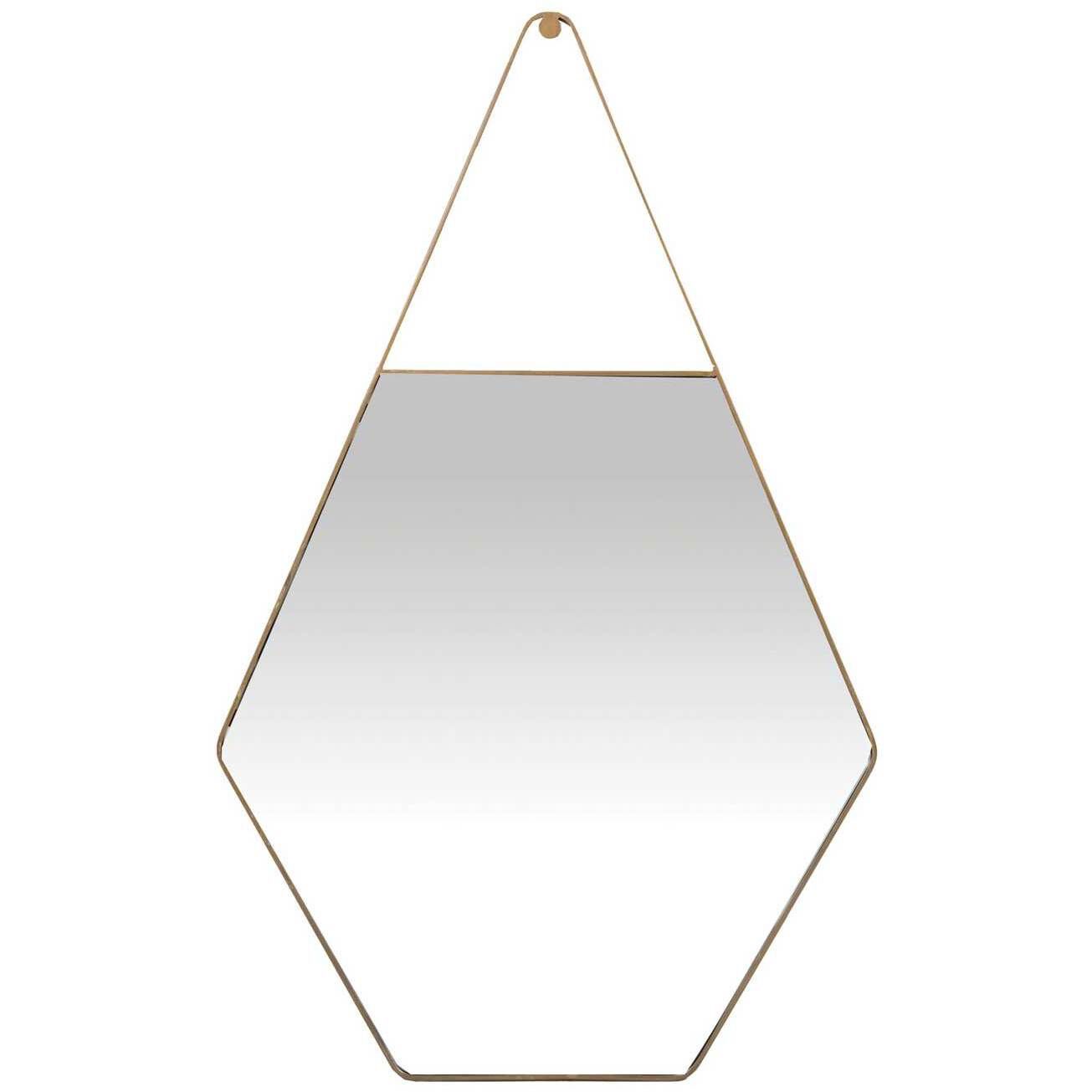 Lovell 44 X 26.75 inch Brushed Antique Gold Mirror