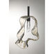 Norah 1 Light 5.5 inch Matte Black Standard Pendant Ceiling Light in Amber