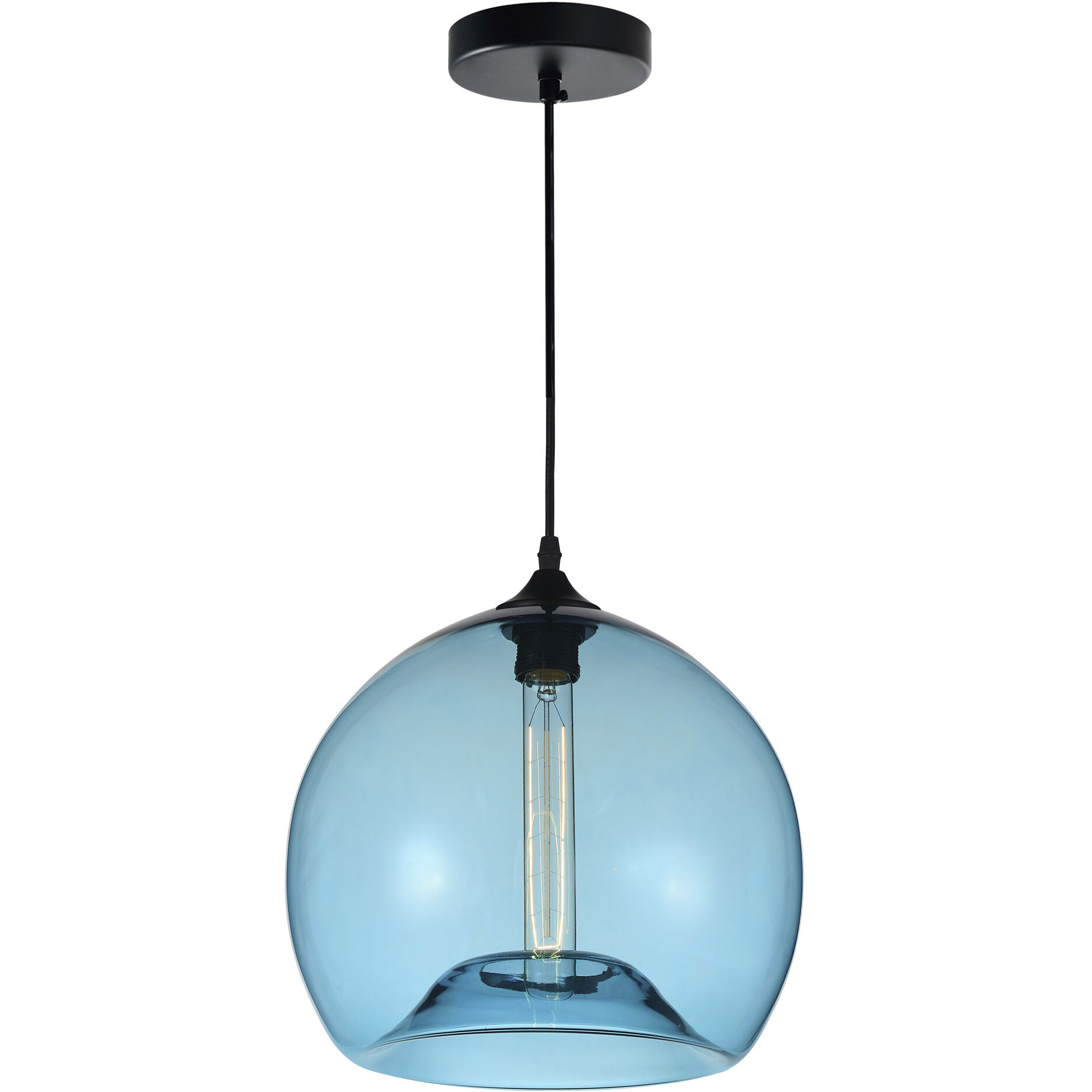 Glass 1 Light 12.00 inch Mini Pendant