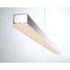 Santi LED 24 inch Chrome Wall Sconce Wall Light, Medium