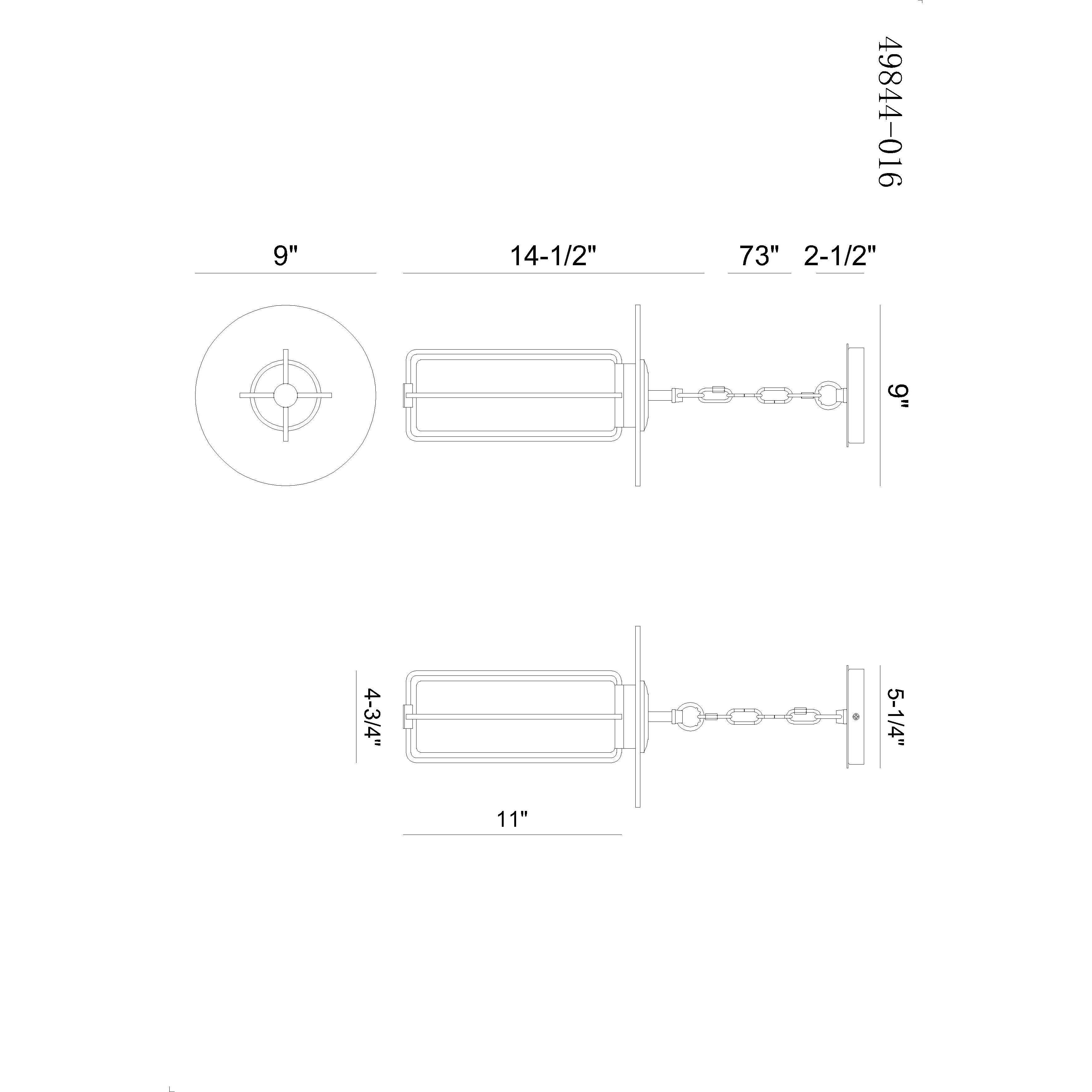 Florin LED 9 inch Sand Black Outdoor Pendant